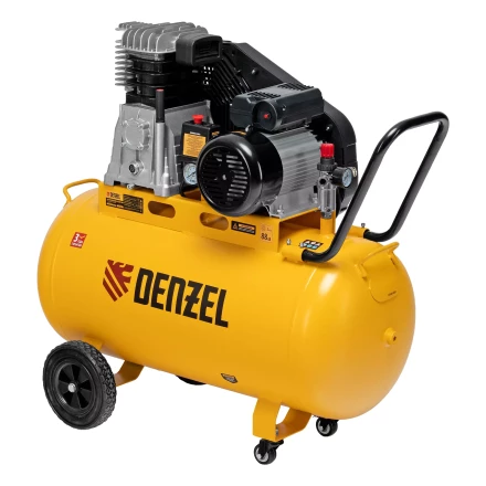 Компрессор воздушный рем. привод Denzel BCI 2200/100, 2,2 кВт, 100 литров, 420 л/мин купить в Губкинске