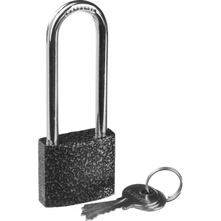 Замок STAYER "STANDARD" навесной, металлический корпус, удлиненная закаленная дужка, 38мм 37160-38-1 купить в Губкинске