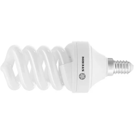 Лампа компактная люминесцентная спиральная 15 W 2700K E14 8000ч Stern 90923 купить в Губкинске