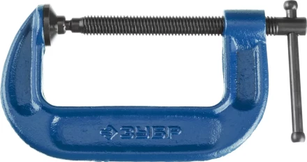 Струбцина  ЗУБР &quot;ПРОФЕССИОНАЛ&quot; тип &quot;G&quot;, корпус - ковкий чугун, 100мм 32245-100_z01 купить в Губкинске