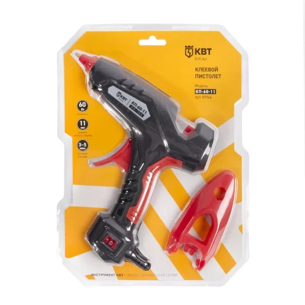 Пистолет клеевой КВТ КП-60-11 60 Вт, стержня 11 мм (87966) купить в Губкинске