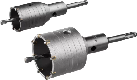 ЗУБР d 50, 68 мм, Alu кейс, набор коронок по бетону с оснасткой, Профессионал (29185-H2-1) купить в Губкинске