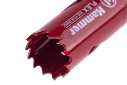 Коронка биметаллическая HAMMER Ф22х38мм 5/8" BiMETALL (224-003) купить в Губкинске