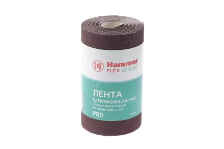 Лента шлифовальная в рулоне HAMMER Flex  216-012 купить в Губкинске