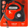 Рулетка MIRAX, 3 стопора, двухкомпонентный пластиковый корпус, 5мх19мм 34013-05-19 купить в Губкинске