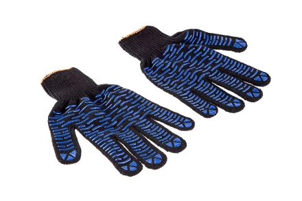 Перчатки строительные HAMMER 230-019 5 пар купить в Губкинске