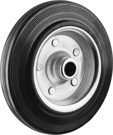 ЗУБР d 200 мм, г/п 185 кг, игольчатый подшипник, резина/металл, колесо, Профессионал (30936-200) купить в Губкинске