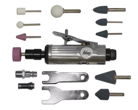 Пневмошлифмашина прямая GL 25000 FUBAG 103 л/мин с набором купить в Губкинске