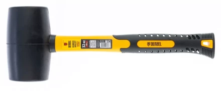Киянка резиновая, 32 oz, черная резина, фибергласовая рукоятка// Denzel 7711194 купить в Губкинске
