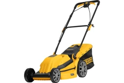 Газонокосилка электрическая GMC-2000, шир. 44см, 2000 Вт, 6 уров., травосб. 45 л// Denzel