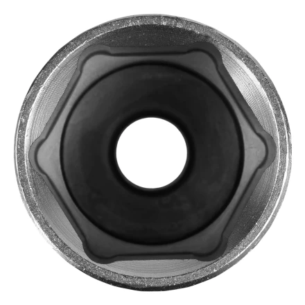 Головка торцевая удлиненная, 30 мм, шестигранная, CrV, под квадрат 1/2 Stels 13885 купить в Губкинске