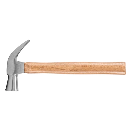 Молоток-гвоздодер, 650 г Sparta, боек 32 мм, деревянная рукоятка, 104235 купить в Губкинске