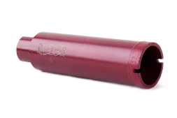 Сегментная алмазная коронка MESSER REDLINE по граниту диаметр 20 мм длина 100 мм