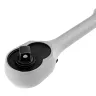 Ключ-трещотка 1/4" Gross 14050, CrV, 120 зубьев, цельнометаллический, хром купить в Губкинске