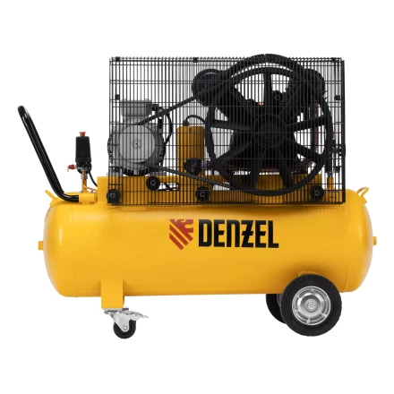 Компрессор воздушный рем. привод Denzel BCV 4000-T/100, 4,0 кВт, 100 литров, 690 л/мин купить в Губкинске