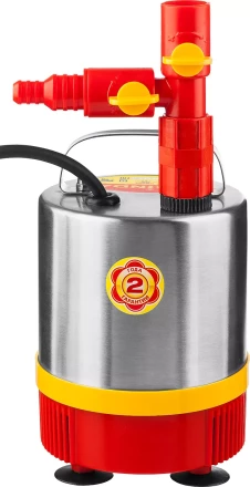 Насос GRINDA фонтанный д/чистой воды, нерж. сталь, 3 насадки, пропуск. способ. 1400 л/ч, высота подачи воды 1,9 м, 38 Вт GFPP-23-1.9 купить в Губкинске