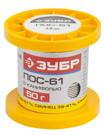 Припои ПОС 61 трубка с канифолью серия Без серии купить в Губкинске