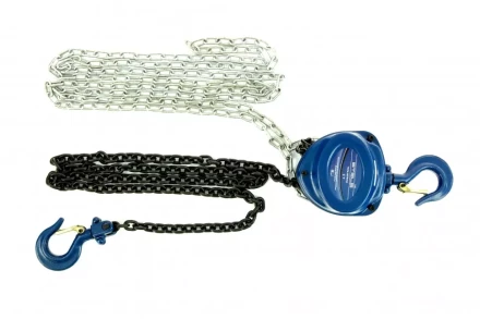 Таль цепная 2 т h подъема 2,5 м расстояние между крюками 400 мм Stels 51946 купить в Губкинске