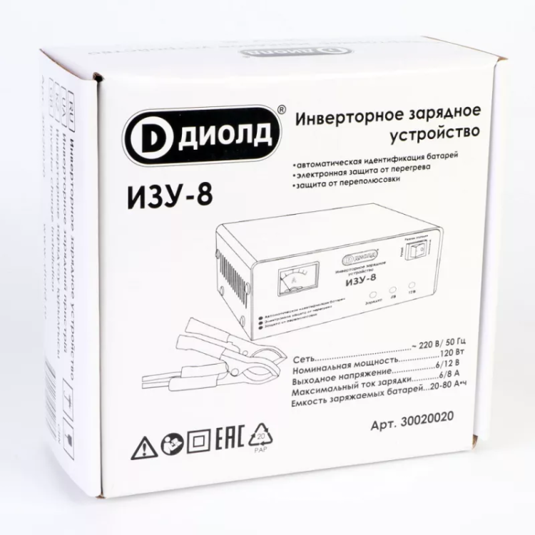 Инверторное зарядное устройство Диолд ИЗУ-8 купить в Губкинске