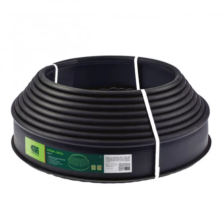 Бордюр &quot;Лента&quot; черный Сибртех 64550 купить в Губкинске