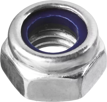 Гайки DIN 985 с нейлоновым кольцом пакет серия ЭКСПЕРТ купить в Губкинске