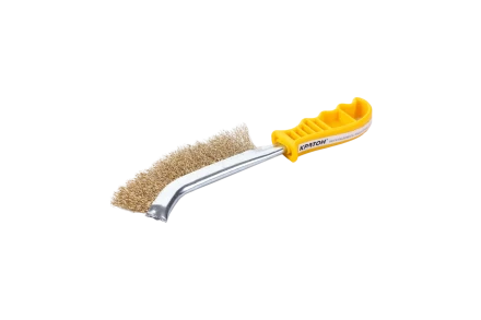 Щетка латунная BS пласт ручка Кратон 2 16 01 001 купить в Губкинске