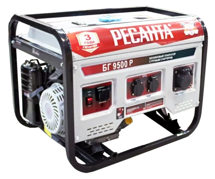 Бензогенератор  Ресанта БГ 9500 Р купить в Губкинске