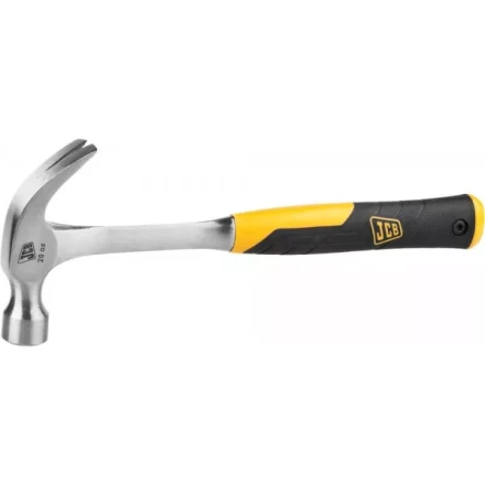 Молоток-гвоздодер JCB цельнокованый, двухкомпонентная виброгасящая рукоятка, 550г JHM004 купить в Губкинске