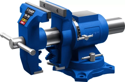 ЗУБР ЭКСПЕРТ-3D, 150 мм, многофункциональные слесарные тиски (32712-150) купить в Губкинске