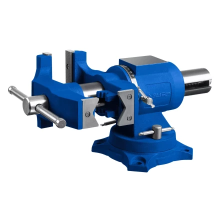 ЗУБР ЭКСПЕРТ-3D, 150 мм, многофункциональные слесарные тиски (32712-150) купить в Губкинске