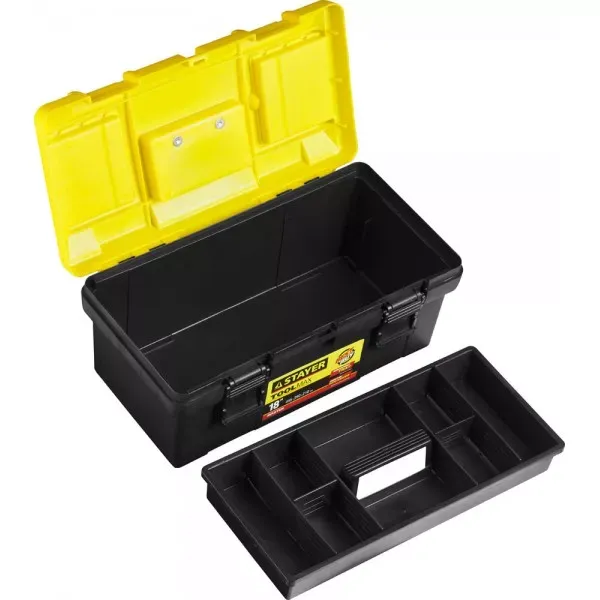 Ящик для инструмента "TOOLMAX-19" пластиковый, STAYER 2-38015-19_z01 купить в Губкинске