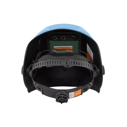 Маска сварщика GEFEST синяя ф-р 9500V FoxWeld без коробки купить в Губкинске