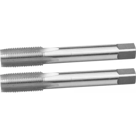 Метчики ЗУБР &quot;ЭКСПЕРТ&quot; машинно-ручные, комплектные для нарезания метрической резьбы, М14 x 1,5, 2шт 4-28007-14-1.5-H2 купить в Губкинске