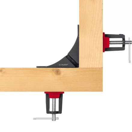 ЗУБР У-90, 2 х 73 мм, алюминиевая угловая струбцина (32219) купить в Губкинске
