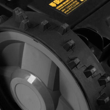 Робот-газонокосилка Grass Master 1000, ультразвуковой датчик, 3 Ач, LCD дисплей, Wi-Fi // Denzel купить в Губкинске