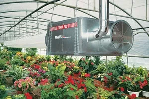 Подвесной газовый теплогенератор BALLU FARM 115 M/C METANO купить в Губкинске