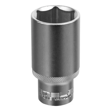 Головка торцевая удлиненная, 32 мм, шестигранная, CrV, под квадрат 1/2 Stels 13886 купить в Губкинске