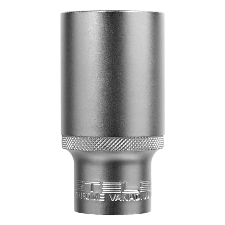 Головка торцевая удлиненная, 32 мм, шестигранная, CrV, под квадрат 1/2 Stels 13886 купить в Губкинске