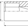 Головка торцевая глубокая 1/2"DR 30 мм S04HD4130 Jonnesway 47250 купить в Губкинске