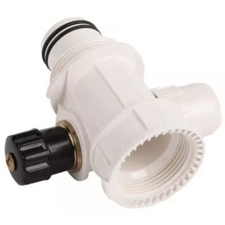 Коллектор ЗУБР &quot;ШиреФит&quot; сборный с вентилем&quot;внутренняя резьба - штуцер с гайкой - штуцер с гайкой&quot;, 32мм-16мм-32мм 51517-32-16-32 купить в Губкинске