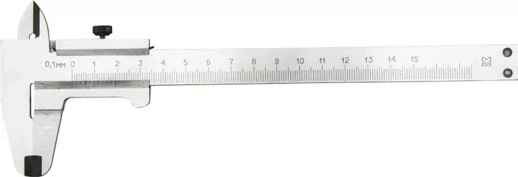 Штангенциркуль металлический тип 1, класс точности 2, 150мм, шаг 0,1мм 3445-150 купить в Губкинске