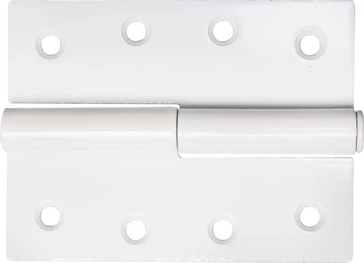 Петля дверная STAYER "MASTER" разъемная, цвет белый, левая, 100мм 37613-100-2L купить в Губкинске