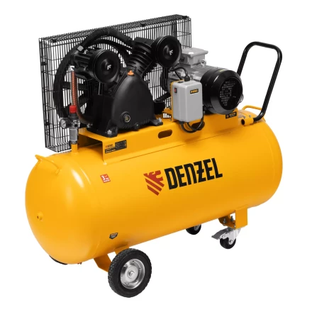 Компрессор воздушный рем. привод Denzel BCV 4000-T/200, 4,0 кВт, 200 литров, 690 л/мин купить в Губкинске