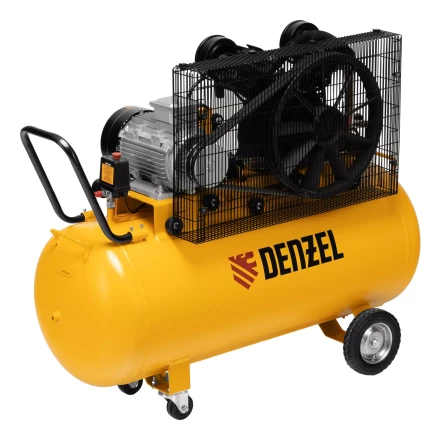 Компрессор воздушный рем. привод Denzel BCV 4000-T/200, 4,0 кВт, 200 литров, 690 л/мин купить в Губкинске