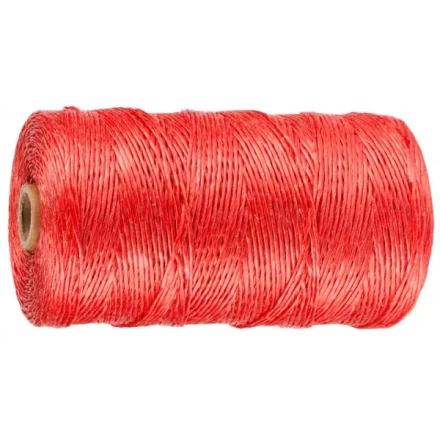 Шпагат STAYER многоцелевой полипропиленовый, d=1,5 мм, красный, 500 м, 32 кгс, 0,8 ктекс 50079-500 купить в Губкинске