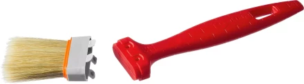 Кисть плоская ЗУБР&quot;УНИВЕРСАЛ-СТАНДАРТ&quot;, натуральная щетина, пластмассовая ручка, 1,5&quot;/38мм 01015-038 купить в Губкинске
