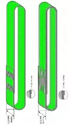 Строп текстильный кольцевой СТК 1 т L=5.5 м SF6 30 мм купить в Губкинске