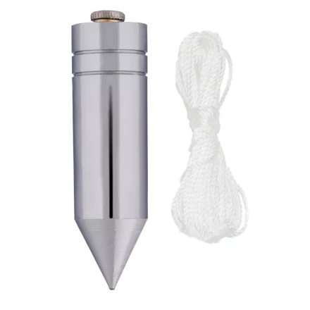 Отвес цилиндрический 250 г шнур 5 м Matrix 84887 купить в Губкинске