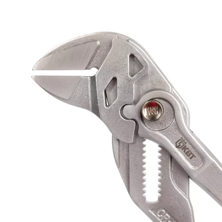 Клещи переставные — гаечный ключ КВТ 180 мм с кнопочной самофиксацией (дублирующая запись) (82148) купить в Губкинске