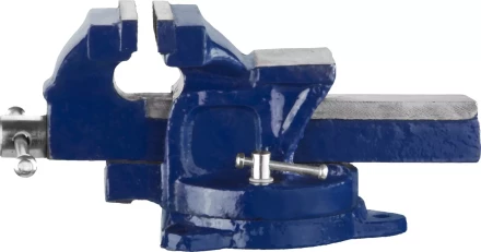 Тиски DEXX слесарные с поворотными механизмом, 100мм 32470-100 купить в Губкинске